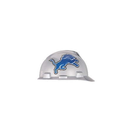 Msa Safety HARDHAT CAP, V-GARD, 1-TOUCH, NFL DETROIT LIONS,  818394